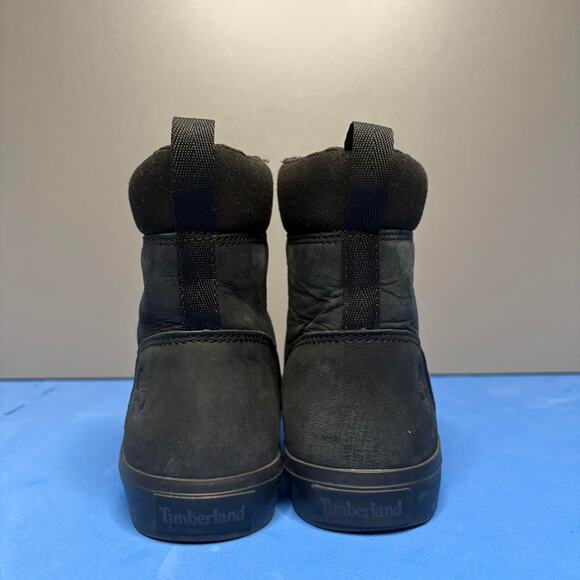Black Timberland Waterproof Hiking Boots Size US 7 - Picture 4 of 7